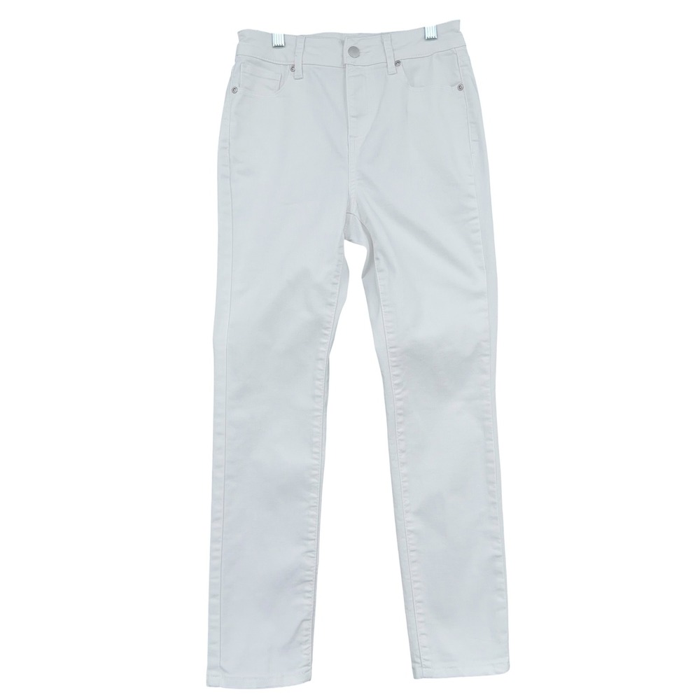Boston Proper Skinny Jeans Women 26‎ Cotton Blend White